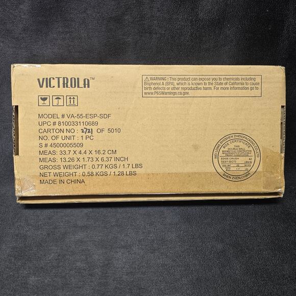 Victrola Record Cleaning Kit w. Holder for Cleaner & Album - Picture 2 of 5